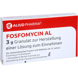 Abbildung: Fosfomycin AL 3 g Granulat zur Herstellung e.Lösung zum Einnehmen  1 St, Granulat PZN 12672124