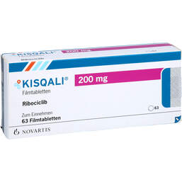 Abbildung: Kisqali 200 mg Filmtabletten 63 St, Filmtabletten PZN 12673170