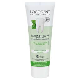 Abbildung: Logodent extra frische Daily Care Pfefferminz-Zahncreme Zahncreme, 75 ml PZN 12700406