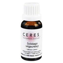 Abbildung: CERES Solidago virgaurea Urtinktur 20 ml, Tropfen zum Einnehmen PZN 12724967