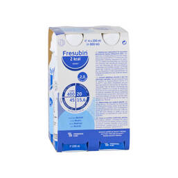 Abbildung: Fresubin 2 kcal Drink Neutral Trinkflasche 4X200 ml, Lösung PZN 12730956
