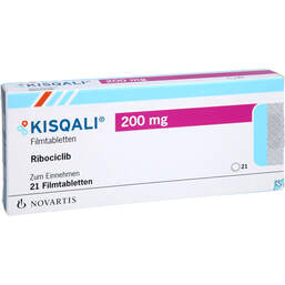Abbildung: Kisqali 200 mg Filmtabletten 21 St, Filmtabletten PZN 12743344