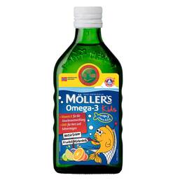 Abbildung: Möllers Omega-3 Kinder mit natürlichem Fruchtgeschmack Öl, 250 ml PZN 12774445