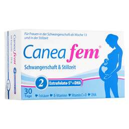 Abbildung: Caneafem 2 Extrafolate-S + DHA Kapseln Kapseln, 2X30 St PZN 12778118