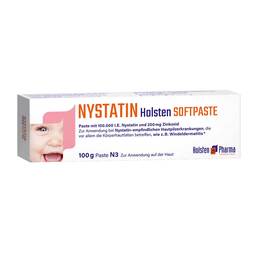 Abbildung: Nystatin Holsten Softpaste Paste, 100 g PZN 12855103