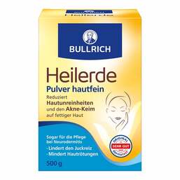 Abbildung: Bullrich Heilerde Pulver hautfein Pulver, 500 g PZN 12856166