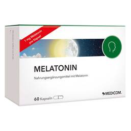 Abbildung: Melatonin Kapseln 60 St, Kapseln PZN 12896326