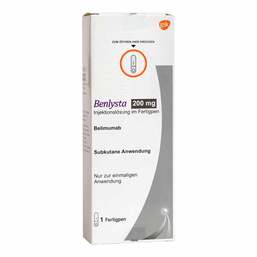 Abbildung: Benlysta 200 mg Injektionslösung in einem Fertigpen 1 St, Injektionslösung in einem Fertigpen PZN 12897656