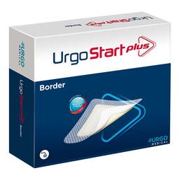 Abbildung: Urgostart Plus Border 8x8 cm Wundverband 10 St, Verband PZN 12898880