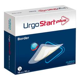 Abbildung: Urgostart Plus Border 10x10 cm Wundverband 20 St, Verband PZN 12898911