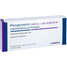Abbildung: Pergoveris 450 I.E. + 225 I.E. / 0,72ml Injektionslösung F.Pen 1 St, Injektionslösung PZN 12900938