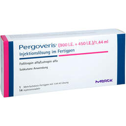 Abbildung: Pergoveris 900 I.E. + 450 I.E. / 1,44ml Injektionslösung F.Pen 1 St, Injektionslösung PZN 12900944