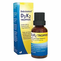 Abbildung: Dekristolvit D3K2 Tropfen Tropfen, 25 ml PZN 12902179