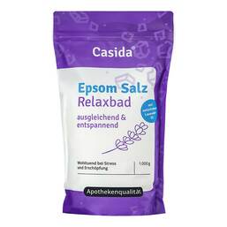 Abbildung: Epsom Salz Relaxbad mit Lavendel Salz, 1 kg PZN 12903730