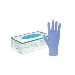 Abbildung: Vasco Nitril Soft blue Untersuchungshandschuhe puderfrei M Handschuhe, 200 St PZN 12907768
