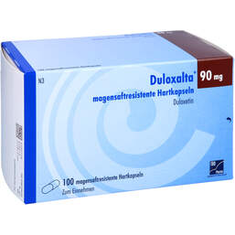 Abbildung: Duloxalta 90 mg magensaftresistente Hartkapseln 100 St, Magensaftresistente Hartkapseln PZN 13059087