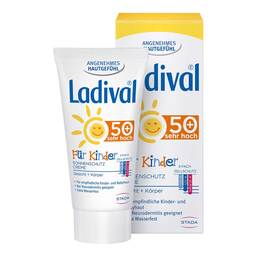 Abbildung: Ladival Kinder Gesichts-Creme LSF 50+ Creme, 50 ml PZN 13229744