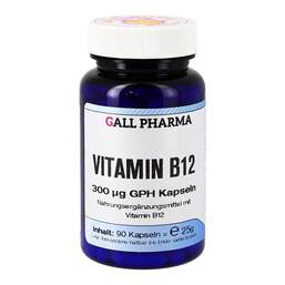 Abbildung: Vitamin B12 300 µg GPH Kapseln Kapseln, 90 St PZN 13251034