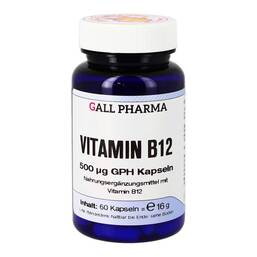 Abbildung: Vitamin B12 500 µg GPH Kapseln Kapseln, 60 St PZN 13251146