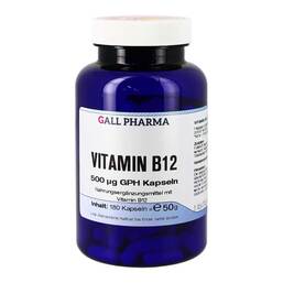 Abbildung: Vitamin B12 500 µg GPH Kapseln Kapseln, 180 St PZN 13251175
