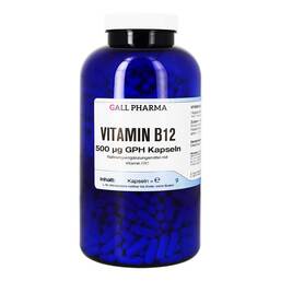 Abbildung: Vitamin B12 500 µg GPH Kapseln Kapseln, 1750 St PZN 13251206