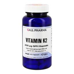 Abbildung: Vitamin K2 200 µg GPH Kapseln 90 St, Kapseln PZN 13251235