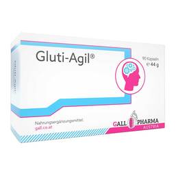 Abbildung: Gluti -Agil mono 400 mg Kapseln 90 St, Kapseln PZN 13251293