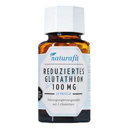 Abbildung: Naturafit reduziertes Glutathion 100 mg Kapseln Kapseln, 60 St PZN 13329687