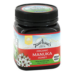 Abbildung: Bio Manuka Honig Mgo 400 + Tranzalpine 250 g PZN 13330756
