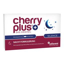 Abbildung: Cherryplus Das Original Silence Kapseln 60 St, Kapseln PZN 13331939