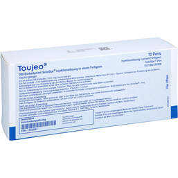 Abbildung: Toujeo 300 E / ml Solostar Injektionslösung in einem Fertigpen 10X1.5 ml, Injektionslösung PZN 13333594