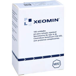 Abbildung: Xeomin 100 LD50 Einheiten Pulver zur Herstellung einer Injektionslösung  1 St, Pulver zur Herstellung einer Injektionslösung PZN 13335185