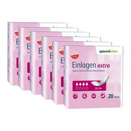 Abbildung: Gesund Leben Einlagen extra 6X20 St PZN 13343061