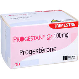 Abbildung: Progestan 100 mg Weichkapseln 90 St, Weichkapseln PZN 13346444