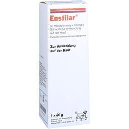 Abbildung: Enstilar 50 µg / g + 0,5 mg / g Schaum z.Anw.auf d.Haut 60 g, Schaum PZN 13348242