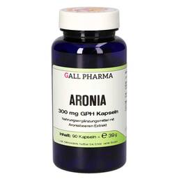 Abbildung: Aronia 300 mg GPH Kapseln Kapseln, 90 St PZN 13359659