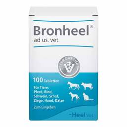 Abbildung: Bronheel Tabletten ad us.vet. (für Tiere) 100 St, Tabletten PZN 13360119