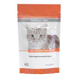 Abbildung: Feligum Dia Kaudrops für Katzen Kautabletten, 40 g PZN 13360674