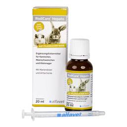 Abbildung: Rodicare Hepato für Kaninchen, Kleinnager und Meerschweinchen 20 ml, Flüssigkeit PZN 13360728