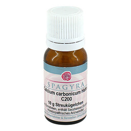 Abbildung: Calcium carbonicum Hahnemanni C 200 Globuli 10 g, Globuli PZN 13361596