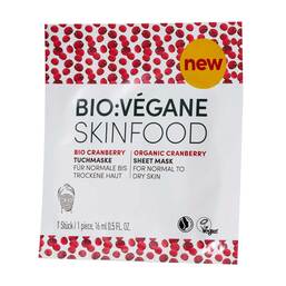 Abbildung: Bio Vegane Moisture Cranberry Vliesmaske 16 ml PZN 13364577