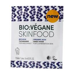 Abbildung: Bio Vegane Oily Acai Vliesmaske 16 ml PZN 13364790