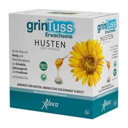 Abbildung: Grintuss Erwachsene mit Poliresin Tabletten 30 g, Lutschtabletten PZN 13365625