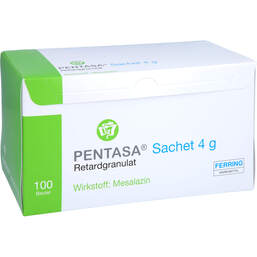 Abbildung: Pentasa Sachet 4 g Retardgranulat 100 St, Retard-Granulat PZN 13423334
