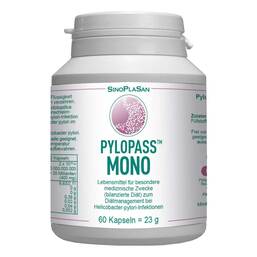 Abbildung: Pylopass Mono 200 mg bei Helicobacter pylori Kapseln Kapseln, 60 St PZN 13426930