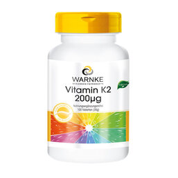 Abbildung: Vitamin K2 200 µg Tabletten Tabletten, 100 St PZN 13433829
