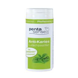 Abbildung: Anti-Karies Lutschpastillen Pfefferminz Pastillen, 135X2 g PZN 13475360