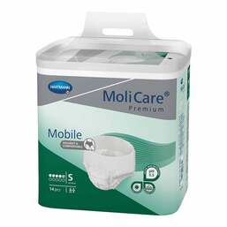 Abbildung: Molicare Premium Mobile 5 Tropfen Größe S 14 St PZN 13476796