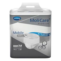 Abbildung: Molicare Premium Mobile 10 Tropfen Größe M 14 St PZN 13476974