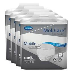 Abbildung: MoliCare® Premium Mobile 10 Tropfen L 4X14 St PZN 13506563